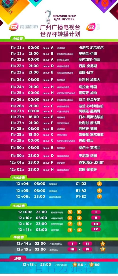 世界杯赛事直播入口地址大全与权威排行榜